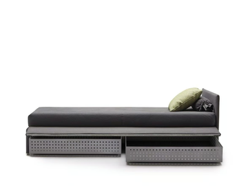 JACK - 3 seater fabric sofa bed by Milano Bedding - view 3